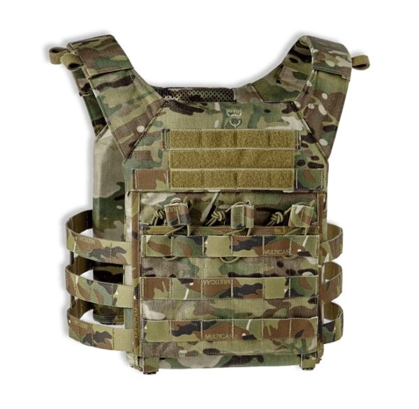 Gingers Tactical Gear - Kangaroo Skeleton Plate Carrier Medium MultiCam