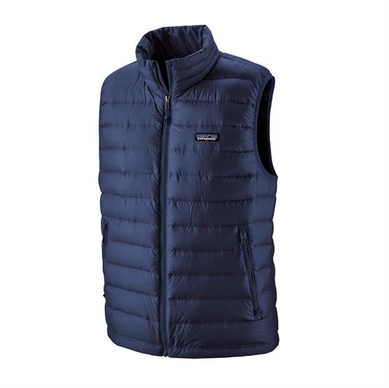 Patagonia Mens Down Sweater Vest, Classic Navy