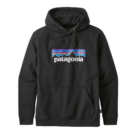 Patagonia Mens P-6 Logo Uprisal Hoody, Black