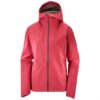Salomon Outline GTX 2.5L Jacket Womens, Earth Red