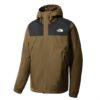 The North Face Mens Antora Jacket, Black / Military Olive