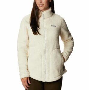Columbia West Bend Full Zip Womens, Chalk