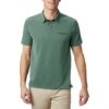 Columbia Nelson Point Polo Mens, Thyme Green