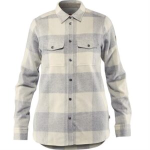 Fjällräven Canada Shirt Womens, Fog / Chalk White