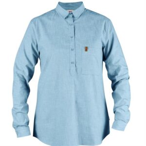 Fjällräven Kiruna Shirt L/S Womens, Blue Bird