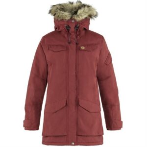 Fjällräven Nuuk Parka Womens, Red Oak