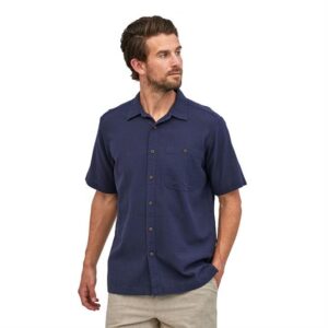 Patagonia Mens A/C Shirt, Classic Navy
