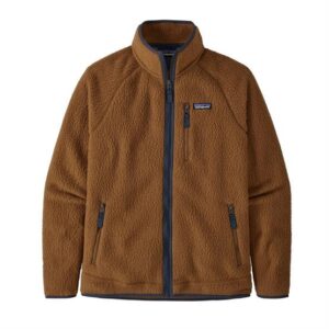 Patagonia Mens Retro Pile Jacket, Bear Brown