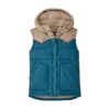 Patagonia Womens Bivy Hooded Vest, Wavy Blue