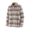 Patagonia Womens Insulated Fjord Flannel Jacket, Cabin Time