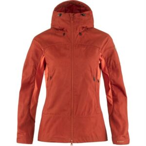 Fjällräven Abisko Lite Trekking Jacket Womens, Cabin Red