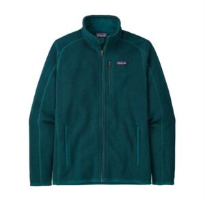 Patagonia Mens Better Sweater Jacket, Dark Borealis Green