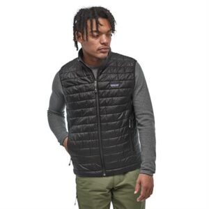 Patagonia Mens Nano Puff Vest, Black
