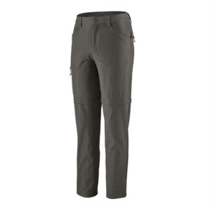 Patagonia Mens Quandary Convertible Pants, Forge Grey