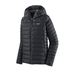 Patagonia Womens Down Sweater hoody, Black