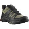 Salomon X Ultra 4 Wide GTX Mens, Deep Lichen Green / Black