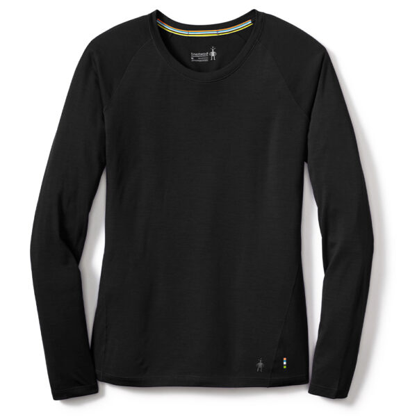 Smartwool - Merino Classic All-Season Langærmet Dame T-shirt Sort XS
