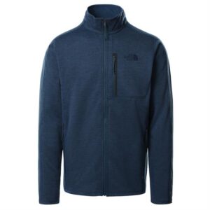 The North Face Mens Canyonlands Full Zip, Monterey Blue Heather