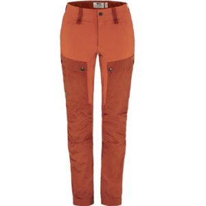 Fjällräven Keb Trousers Curved Womens, Cabin Red / Rowan Red