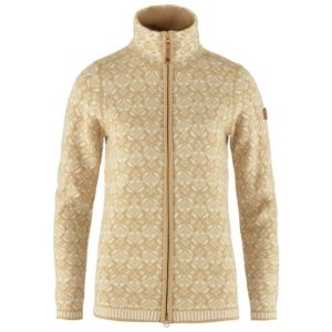 Fjällräven Snow Cardigan Womens, Dune Beige