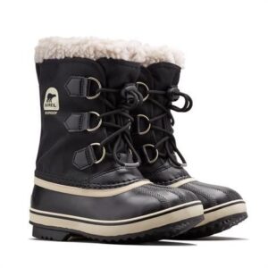 Sorel Yoot Pac Nylon WP Kids, Black