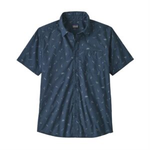 Patagonia Mens Go To Shirt, Surfers / Stone Blue