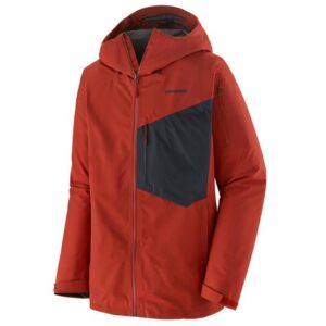 Patagonia Mens Snowdrifter Jacket, Hot Ember